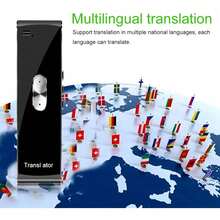 便攜式 AI 語音翻譯機 - 即時雙向翻譯，支援 150 種語言，高準確率，適合旅行、商務、學習 - 黑色 - 查看 11