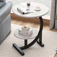 White Double-Layer (Marble Pattern) Table Top - White Double Layer (Marble Pattern) - View 1