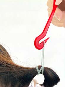 Elastic Hair Tie Remover, Hair Accessory Tool, Ideal Gift For Children - Purple - View 8