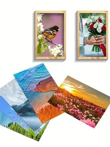 10/100pcs Photo Paper, Photo Printing Paper, Capture This Moment. Family Memories, Pet Photos, Graduation Souvenirs, Travel Scenery. Prints 3-Inch/4-Inch/5-Inch Mobile Phone Photos, DIY Photo Walls, Home Decorations - Photo Paper - View 3