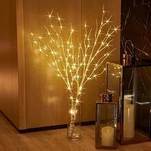 Artificial Tree Branch LED Light | Home Decoration, Ambient Bedside Lamp, Suitable For Christmas, Halloween, Thanksgiving, Weddings, Valentine's Day, Desktop Decoration, Table Decoration, Holiday Parties - Branch Light - View 7