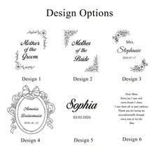Personalized Engraved Perfume Bottle, Custom Refillable Empty Perfume Bottle, Mother Of The Bride Gifts, Wedding Keepsake Gift - 50ml - View 5
