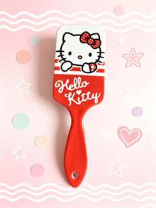 SANRIO 1件兒童卡通KT貓印花氣墊髮梳，適合所有髮質，生日派對禮物、開學校園禮物，日常聚會造型氣墊梳，梳髮時按摩放鬆頭皮 - 彩色 - 查看 12