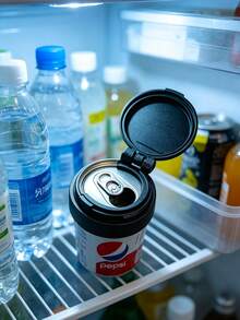 1pc Canned Beverage Protective Cover, Openable Design, Can Be Clipped To The Rim Of The Can, Prevents Opened Canned Beverages From Being Infested By Ants And Flies, Suitable For Outdoor Activities Or Cycling, Reduces Spillage - Multicolor - View 3