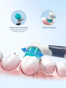 Oral-B D103K Kids Rechargeable Electric Toothbrush IPX7 Waterproof With Dual Cleaning Modes - Multicolor - View 5