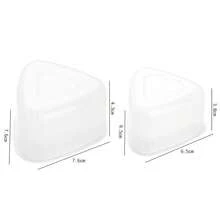 Easy‑Release Triangle Sushi Onigiri Mold, Food‑Grade PP Rice Ball Maker, Non‑Stick Surface, Reusable DIY Sushi Press Mould, Kitchen Gadget For Homemade Bento Box, Picnic, Quick Lunch Meal Prep, Perfect For Kids, Beginners, Home Cooking Lovers - View 2