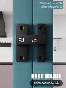 1 Pack, Cabinet Door Latch Furniture Door Latch With Night Light - 90-degree Right-angle Design - View 7