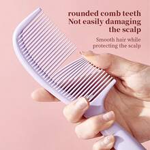Hair Comb Straight Hair Brush Square Handle Thickened Volumizing Style Long Hair Home Use Top Hair Fluffy Women Only - Multiple Styles - View 2
