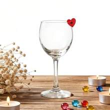 36件組可重複使用矽膠紅酒杯標記環，C型杯蓋附12色飲料標籤，適用於調酒、香檳、啤酒瓶，適合婚禮、生日、派對、居家款待，C型玻璃杯識別飾環 - 查看 8