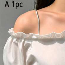 1pc Adjustable Rhinestone Bra Shoulder Chain, Women's Bra Strap Metal Body Chain, Lingerie Accessory - Multicolor - View 12