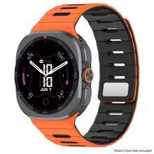 Magnetic Silicone Strap Compatible With Galaxy Watch 8/9/8Classic 40mm 44mm 46mm Sport Band For Galaxy Watch 7 Ultra 47mm/Ultra 2026 - Galaxy Ultra2 - View 15