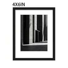 Mosearon 3pcs/2pcs/1pc Minimalist MDF Photo Frame, A4 Certificate Frame, 30*40cm Poster Frame, No Backing Paper, With Transparent Acrylic Panel; Suitable For Living Room, Bedroom And Gallery Wall Decor - MDF - View 12