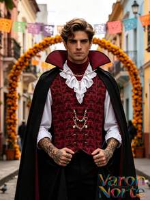 Men Cosplay Clothing - Apricot - View 3