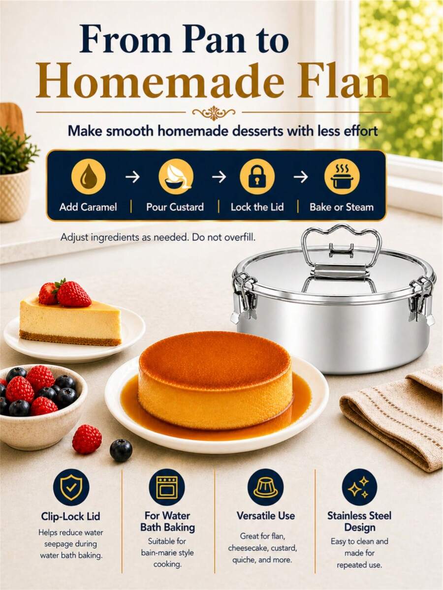Removable Bottom Round Cake Mold, Suitable For Cheesecake, Mousse Cake And Chiffon Cake Baking, Ideal For Home Baking