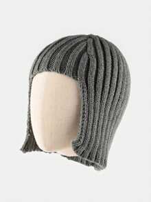 Pink Brain Hat Funny Handmade Knitted Knitted Creative Personalized Cover Birthday Gift For Women - Wig Cap - View 9