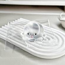 1PC Realistic Octopus Squid Squeeze Toy, Super Soft Stress Relief Slow Rebound Cute Highly Attractive Decompression Gadget - Multicolor - View 7