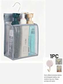 1/2 buah Tas Penyimpanan Jaring dengan Pengait, Keranjang Penyimpanan Gantung, Keranjang Penyimpanan Kamar Mandi Jaring, Rak Penyimpanan Multifungsi yang Dipasang di Dinding, Cocok untuk Jepitan Pakaian di Ruang Cuci dan Penyimpanan Rumah Tangga Umum - MultiWarna - View 12