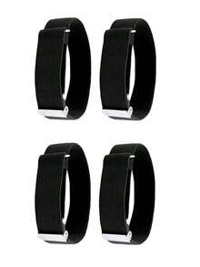 2pcs/4pcs Elastic Adjustable Sleeve Garters Non-Slip Shirt Sleeve Holders Cuff Sleeve Bands - Multicolor - View 15