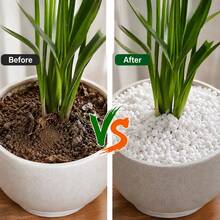 200/400/800g Natürliche weiße Mini-Kieselsteine, 0,6-0,9cm, Mehrzweck-Gartenschotter, geeignet für Kakteen, Bonsai, Terrarien und Feengärten, ideal für DIY-Bastelarbeiten, Glasvasen-Füllmaterial und Heimdekoration - kleine Steine - Übersicht 5