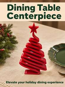1/2/4pcs Minimalist Modern Small Christmas Tree Desktop Decor, Elegant Compact Christmas Tree Ornament With Branches, Suitable For Living Room, Dining Table, Hallway, Cabinet, Lightweight Plastic Holiday Decoration, Suitable For Small Spaces, Year-Round Use - Regular Model - View 6