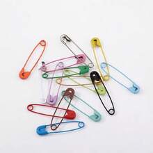 300/450pcs/Box Colorful Safety Pins, Sturdy And Durable, Perfect For Crafts, Sewing And Multiple Uses, Also Suitable For Organizing Craft Supplies, Bright Color Strong Durable Clips - Set - View 9