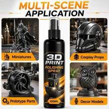 3d Print Glossy Spray 100ml Fine Mist Fast Drying Solution 3d Model Gloss Enhancer Spray For Enthusiasts Hobbyists Beginners - No Plug - View 4