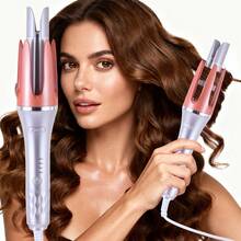 Hatteker 1pc Automatic Rotating Curling Iron, Home Use Large Wave Negative Ion Hair Curler, Electric Heating Curling Wand - UK Plug(220-240V) - View 12
