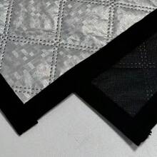 Punch‑Free Winter Thermal Window Curtain, Thick Cold‑Proof Wind Blocking Insulated Window Cover For Bedroom - Silver - View 10