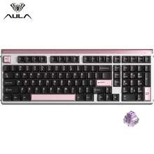 AULA F99 Custom Mechanical Keyboard: Tri-Mode BT5.0/2.4G/Wired, 96% Layout. 5-Layer Gasket, Full-Key Hot-Swappable, 8000mAh Battery, RGB, PBT Side-Print Keycaps, PC+FR4 Plate, Driver Macro Support For Game & Office. - View 10