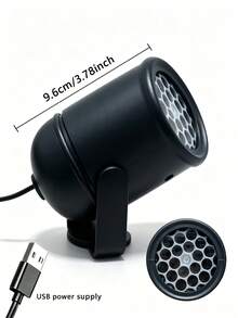 Halloween Atmosphere Projector Lamp, USB Plug‑In Power, Multi‑Angle Rotatable Bracket, Multi‑Style Festival Patterns, Decor Light For Living Room Indoor Wall & Home Party Scene - Projector Lamp - View 4