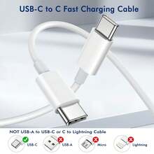 60W Fast Charging Data Cable USB-A To Type-C 3A High Current 480Mbps High-Speed Data Transfer, TPE Material Reinforced Anti-Breakage Tail Fast Charging Cable, Multiple Protection Compatible With Android Type-C Phones, Tablets, Laptop - View 3