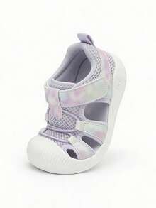 Balabala Baby Walking Shoes, Boys' And Girls' Breathable Mesh Anti-Slip Shoes, Summer - Purple - View 7