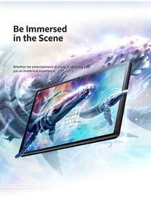HYUNDAI Y108 Tablet, 5G WIFI Student Cloud Computer, Smart Screen, Android Portable Learning Machine, A75 High-Performance Core, Low Power Consumption, Android 15 System, 10.1-Inch HD Large Screen, Octa-Core Processor - Silver Gray - View 6