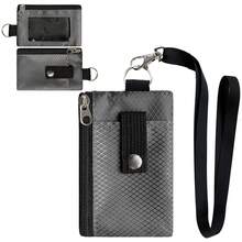 Multifunctional Outdoor Card Holder, Lanyard Short Wallet, Multi-Pocket Zipper Coin Purse With See-Through Window For Student ID Card, Unisex Style, Travel Use, Ideal Gift - Multicolor - View 7