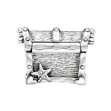1pc Vintage Silver Plated Large Hole Bead Cat Dog Turtle Bee Animal Hollow Heart Shape Pendant, Handmade Jewelry, Suitable For Girls Bracelet Gift - Silver - View 22