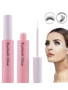 1 buah Lem Perekat Bulu Mata 6ml Bening, Tahan Air, Daya Rekat Kuat 72 Jam, Bebas Lateks, Lem Bulu Mata Tidak Iritasi untuk Bulu Mata Palsu, Bulu Mata Gugus, Ekstensi, Ramah untuk Pemula, Riasan DIY - Putih - View 9