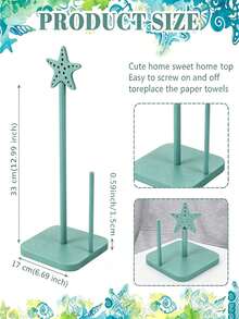 Pink Bow Paper Towel Holder, Cute Wooden Kitchen Countertop Paper Towel Rack, Bow Design Freestanding Roll Dispenser Storage Rack, Bathroom Accessories And Apartment Home Decor - Multicolor - View 10