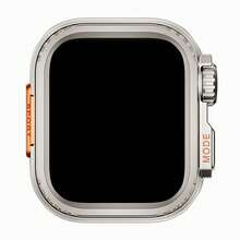 1pc Zinc Alloy Case Compatible With Apple Watch Series 9 8 7 45mm 45mm, Series 11/10 46mm, Ultra 49mm-Style Metal Bumper Protector Cover For Business & Daily Use - Multicolor - View 14