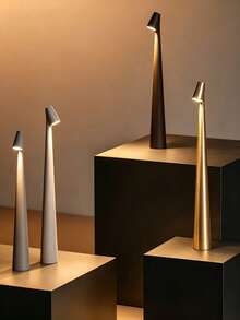 Guanova 1pc Creative Rechargeable LED Desk Lamp, Toothbrush Atmosphere Light, USB Charging Table Lamp, 3-Level Adjustable Light, Built-In Rechargeable Battery, Long Battery Life, Battery Capacity: 1200mAh, Modern Minimalist Nordic Design, Touch Control Desk Lamp, Portable Night Light, Suitable For Various Scenes, Suitable For Living Room/Bedroom/Bar/Restaurant/Office/Bedside Table, Great Gift - Rechargeable Desk Lamp - View 12