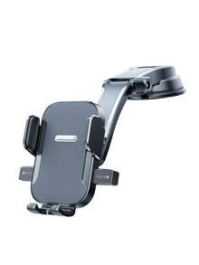 1pc 360° Car Waterfall Phone Holder, Strong Suction Cup Firmly Adheres Without Falling, Adjustable Angle For Free View Switching, Smooth Ride On Rough Terrain, Essential Stable Accessory For Self-Driving Trips - A - View 10