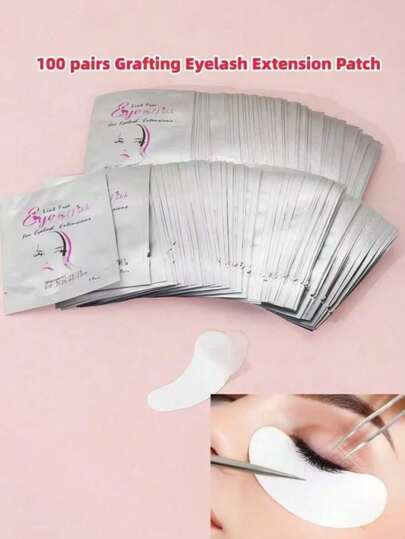 10 Pairs Eyelash Extension Patches, Eyelash Extension Tools, Eyelash Extension Pads, Lint-Free Eye Patches, Gentle And Non-Irritating, Suitable For All Eye Shapes, Used For Eyelash Extensions