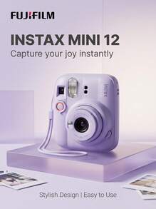 FujiFilm Instax Mini 12 & Mini 13 Instant Camera | Two Models Available | 13 Upgraded Dual-Mode Selfie & Timer | 12 Classic Basic Operation | Both Equipped With Selfie Mirror + Automatic Exposure Control | 5-Color Macaron Body, Portable For Travel - View 6