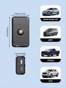 Lampu Sensor Otomatis Bagasi XF.Meraki, 300mAh, Lampu LED untuk Mobil, Lampu Sensor LED Isi Ulang, Antarmuka Type-C, Perlengkapan Sepeda Motor, Cocok untuk Dasbor Mobil, Tas Bawa Pulang, Lemari Penyimpanan, Aksesori Mobil. - A - View 5