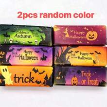 2pcs/Random Color Creative New Halloween Prank Butter Stick Squishy Slow Rising Squeeze Stress Relief Toy Gift - Multicolor - View 10