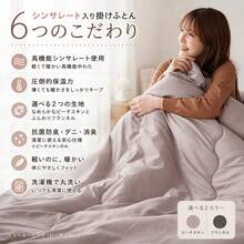 掛け布団 シングル シンサレート セミダブル ダブル 選べる2タイプ 軽い 薄い 布団 掛布団 羽毛布団 が苦手のかたにおすすめ 保温 掛けふとん かけ布団 抗菌防臭 消臭 防ダニ 布団 寝具 秋 冬 冬用 - フランネル・モカ - チェックする 2