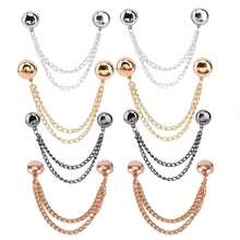6/4/2/1pc Multifunctional Magnetic Clothing Clips With Chain Metal Buckle, Suitable For Clothes, Scarves, Pant Legs, Cuffs Fixing Magnetic Pins - Multicolor - View 17