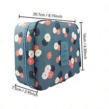 Multifunctional Portable Waterproof Travel Storage Bag, Square Cosmetic And Toiletries Organizer, Suitable For Outdoor Vacation - Multicolor - View 4