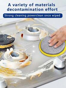 10/5pcs Double-Sided Dish Scrubbing Sponges, Steel Wire Back, Durable And Reusable, Suitable For Dishwashing, Tabletop, Stove And More - Multi-color - View 4