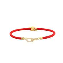 1pc New Classic Double Oval Colorful Adjustable Rope Bracelet For Women - Oval - View 5