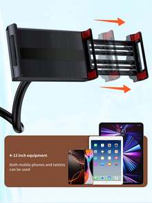 Gooseneck Tablet & Phone Holder, Adjustable Flexible Arm Clip Base, 360° Rotating Bedside & Desktop Stand, Compatible With 4-13 Inch Smartphones And Tablets, For Home Bedroom Office Video Watching - Multicolor - View 7